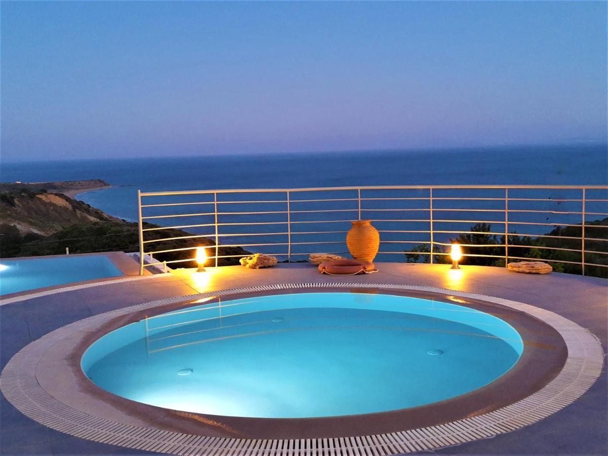 Kaminia Blu Villa Ratzaklion ภายนอก รูปภาพ