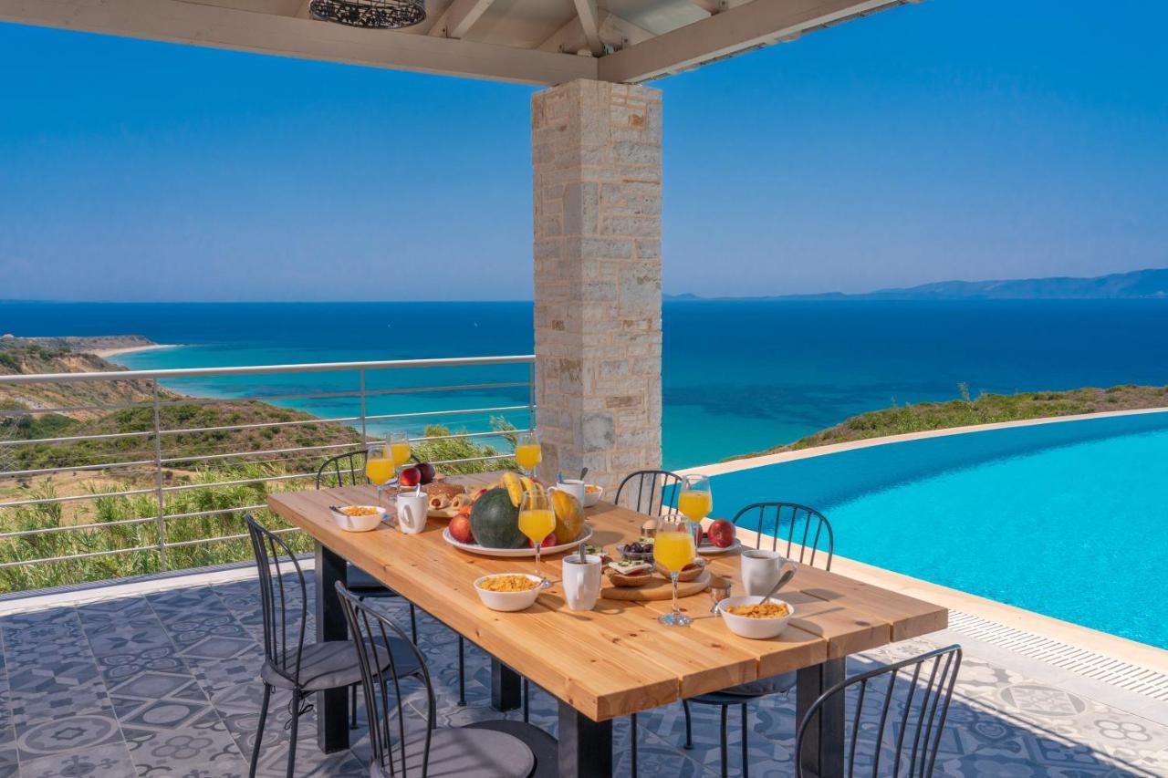 Kaminia Blu Villa Ratzaklion ภายนอก รูปภาพ