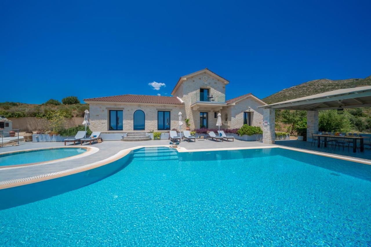 Kaminia Blu Villa Ratzaklion ภายนอก รูปภาพ