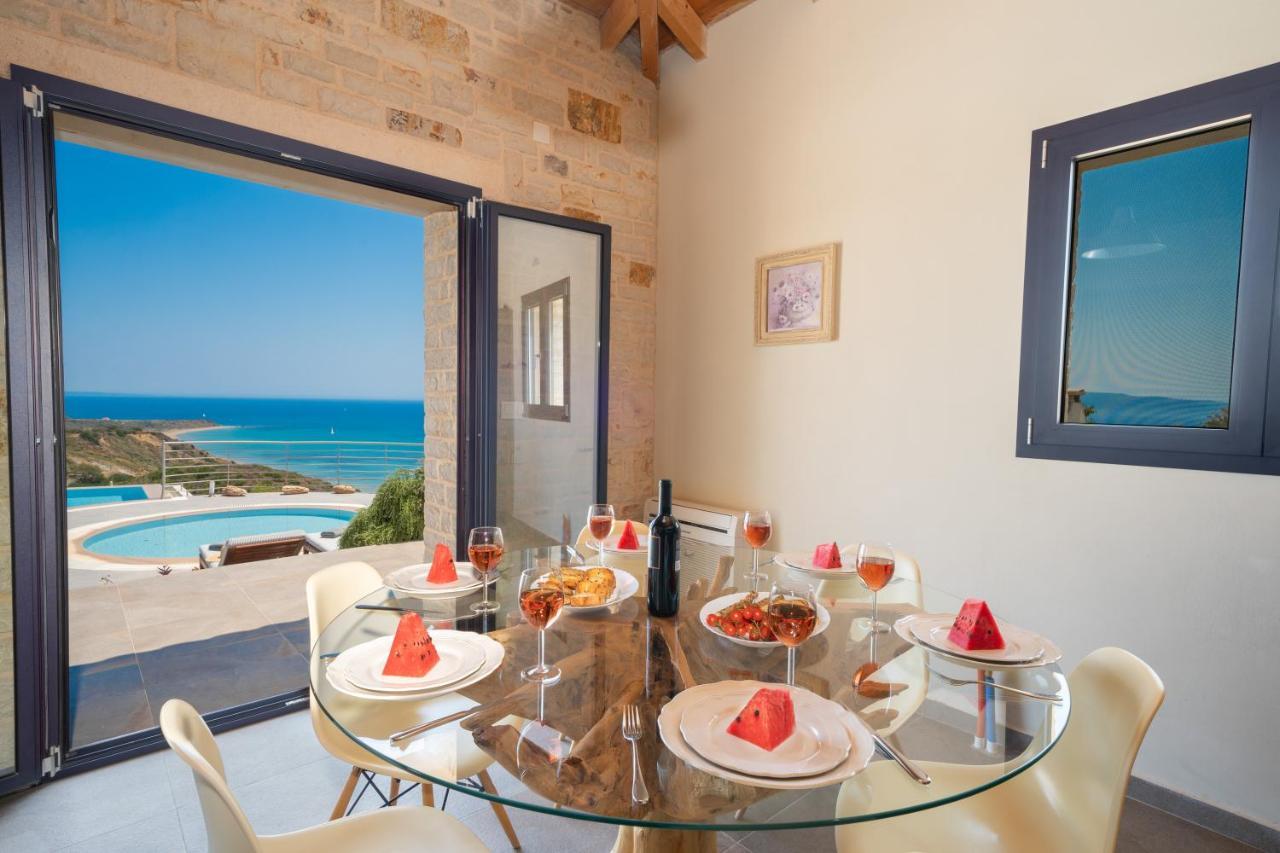 Kaminia Blu Villa Ratzaklion ภายนอก รูปภาพ