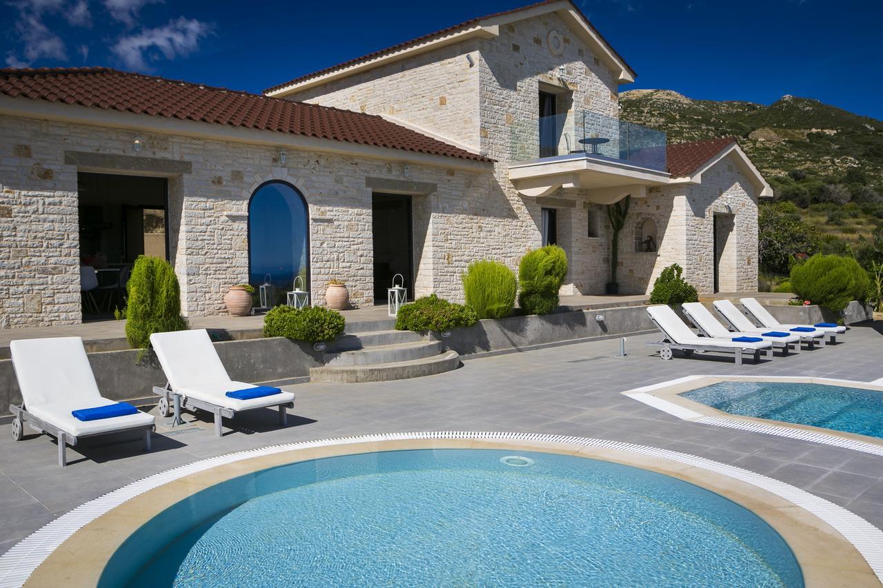 Kaminia Blu Villa Ratzaklion ภายนอก รูปภาพ